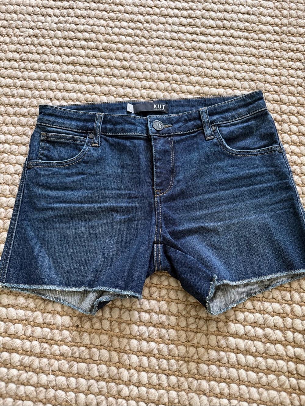 Kut from the Kloth Dark Blue Denim Jeans
